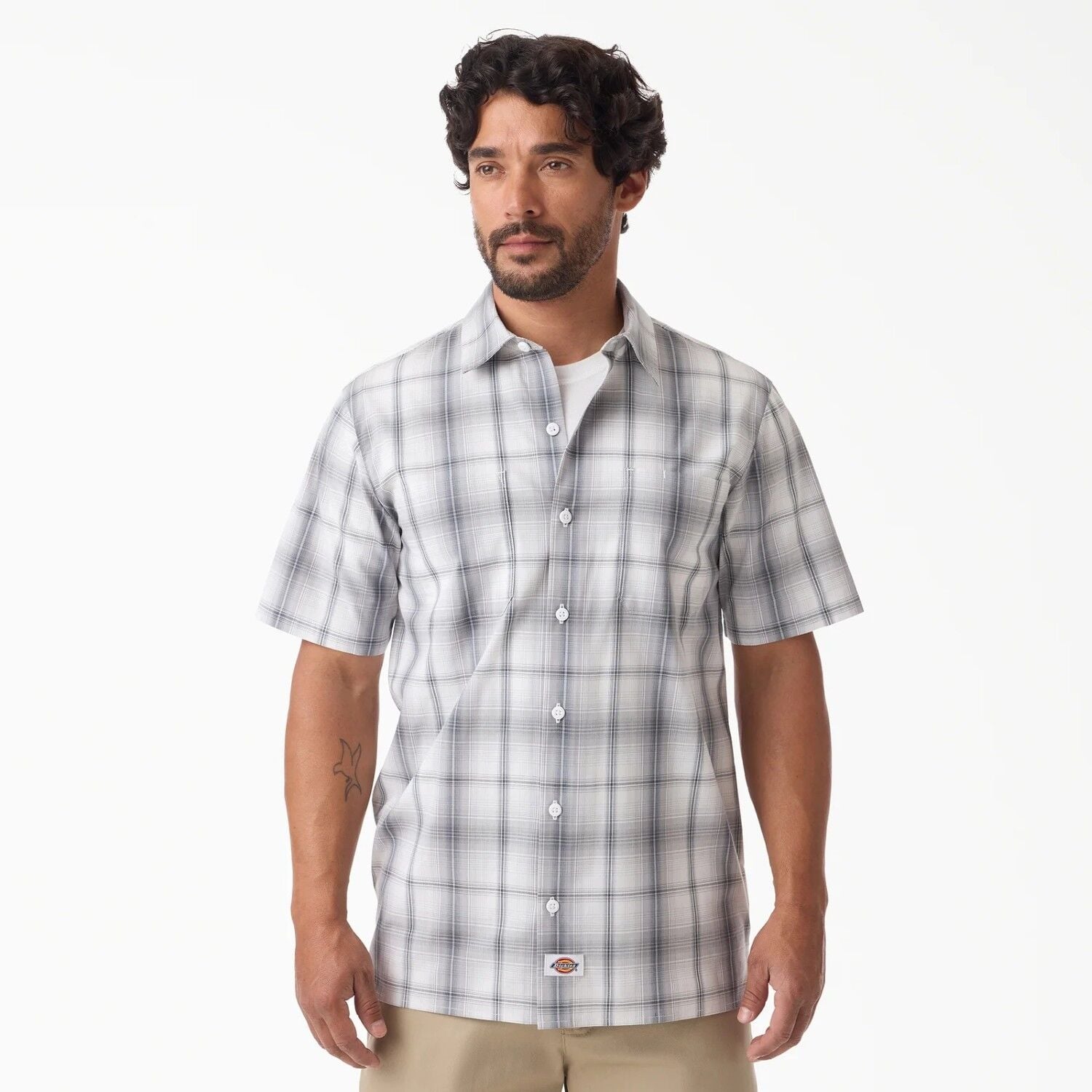 Dickies Men's Plaid Work Shirt