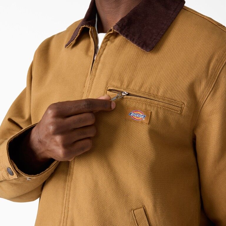 Dickies Men's Blanket Lined Duck Canvas Jacket