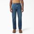 Dickies Men's FLEX Relaxed Fit Carpenter Jeans in Tined Denim Wash