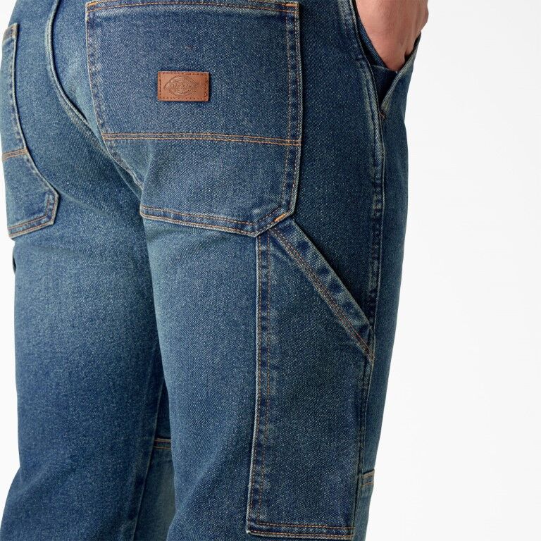 Dickies Men's FLEX Relaxed Fit Double Knee Jean 