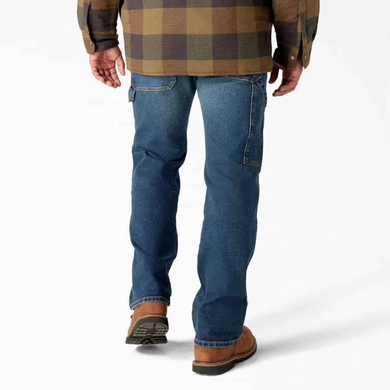 Dickies Men's FLEX Relaxed Fit Double Knee Jean 