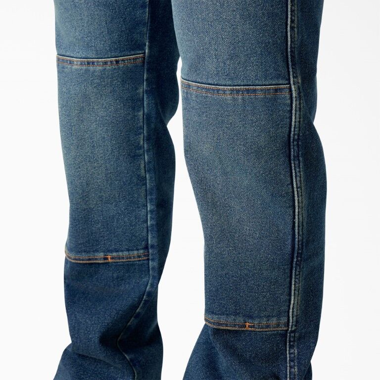 Dickies Men's FLEX Relaxed Fit Double Knee Jean 