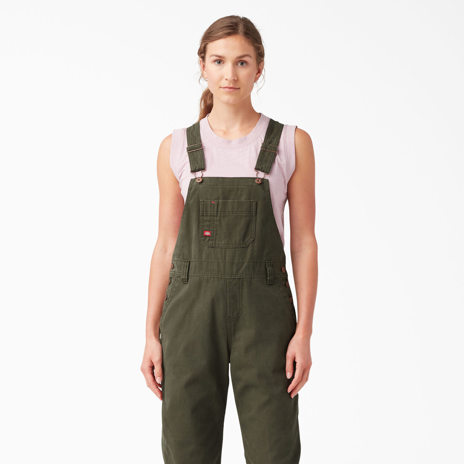 Dickies Women's Relaxed Fit Bib Overalls