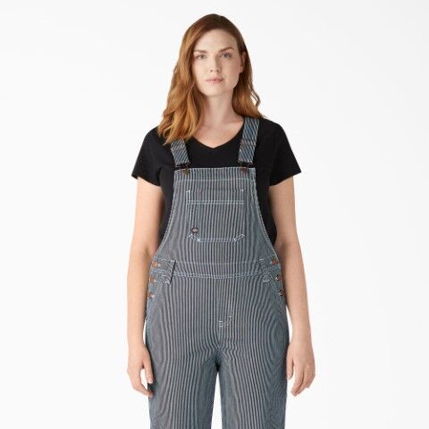 Dickies Women's Boyfriend Fit Bib Overalls