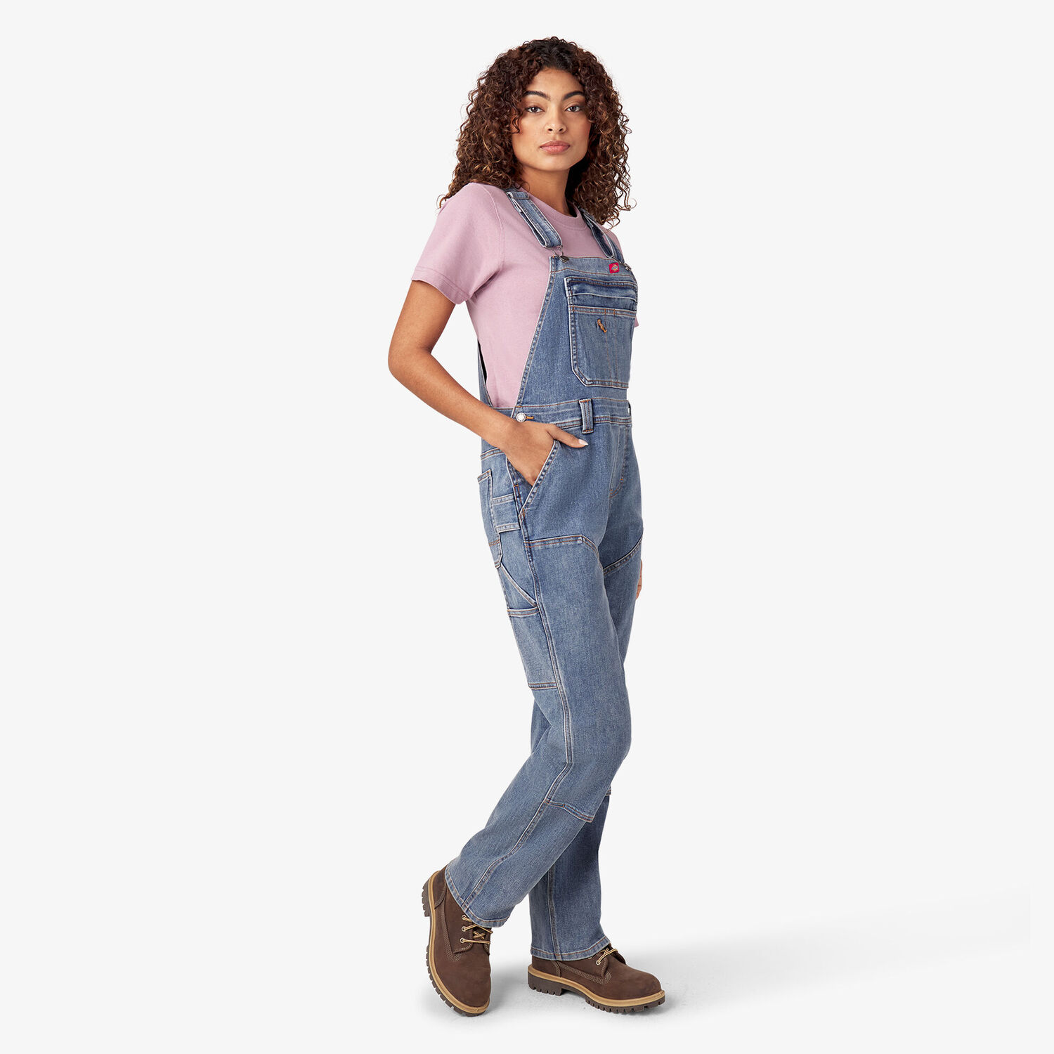 Dickies Women's Double Front Bib Overalls