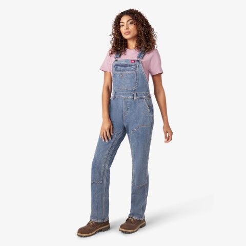 Dickies Women's Double Front Bib Overalls