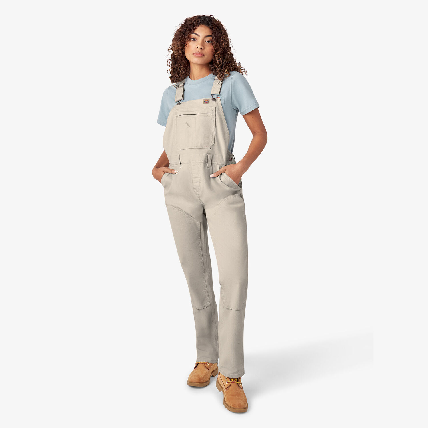 Dickies Women's Double Front Bib Overalls