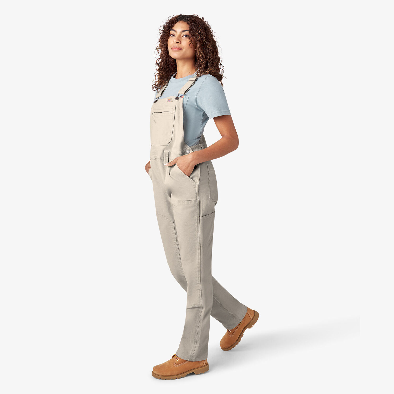 Dickies Women's Double Front Bib Overalls