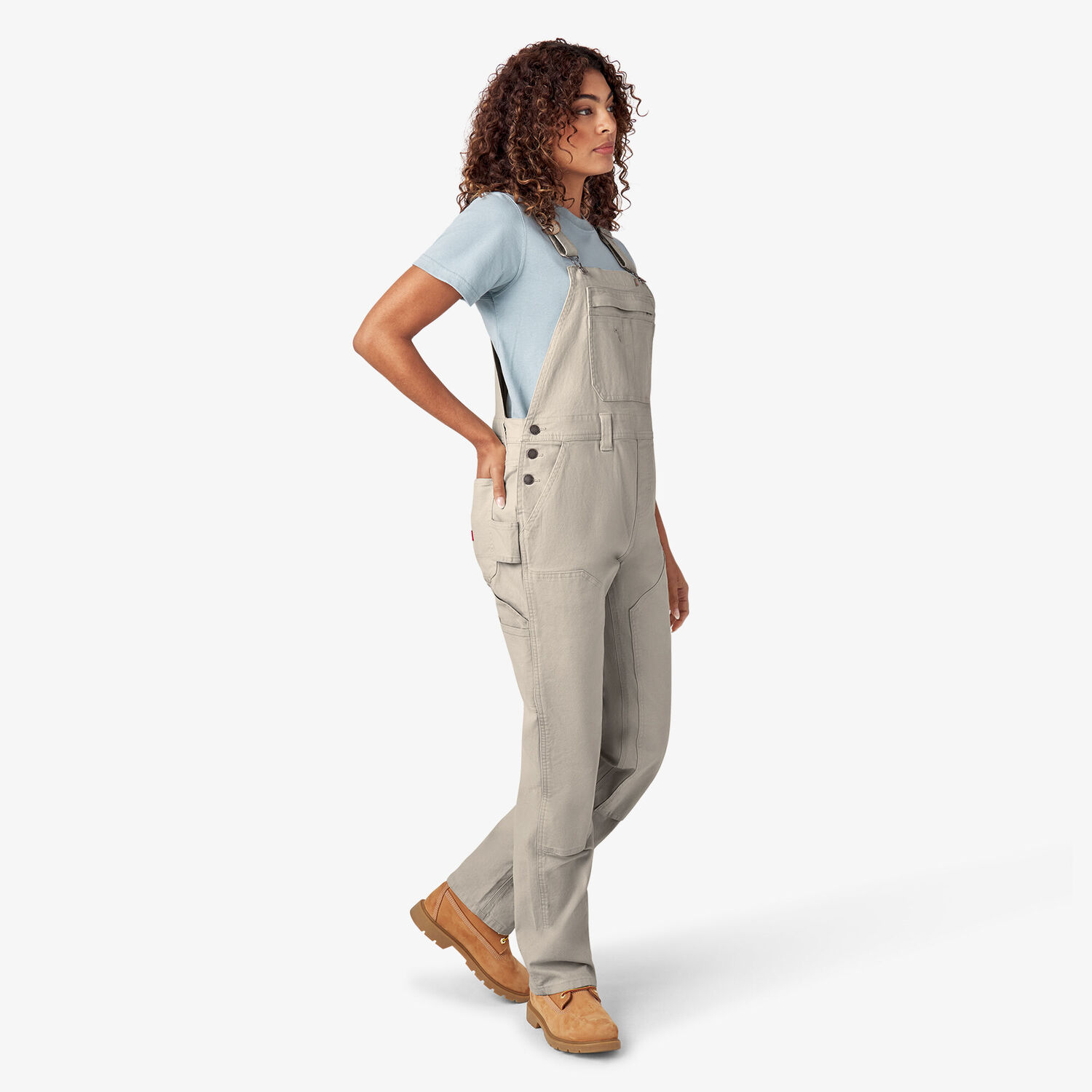 Dickies Women's Double Front Bib Overalls