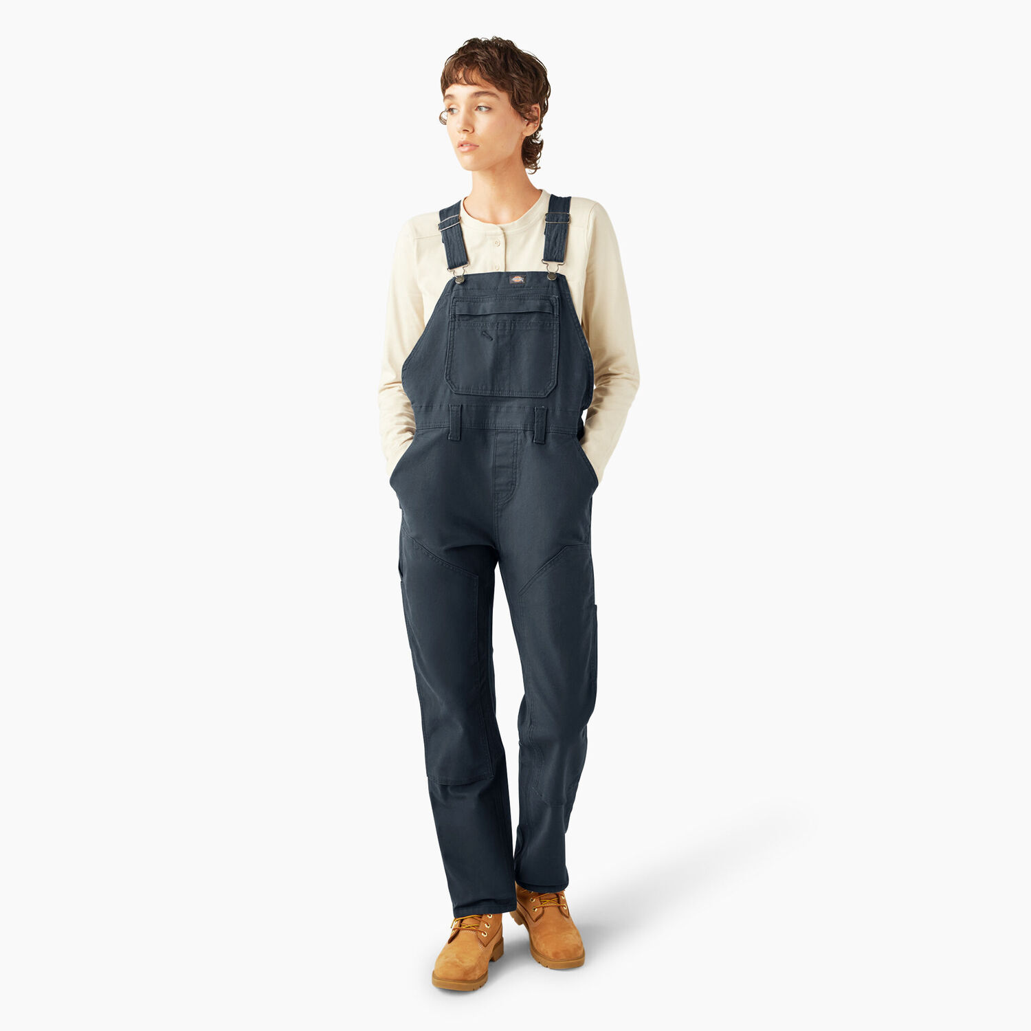 Dickies Women's Double Front Bib Overalls
