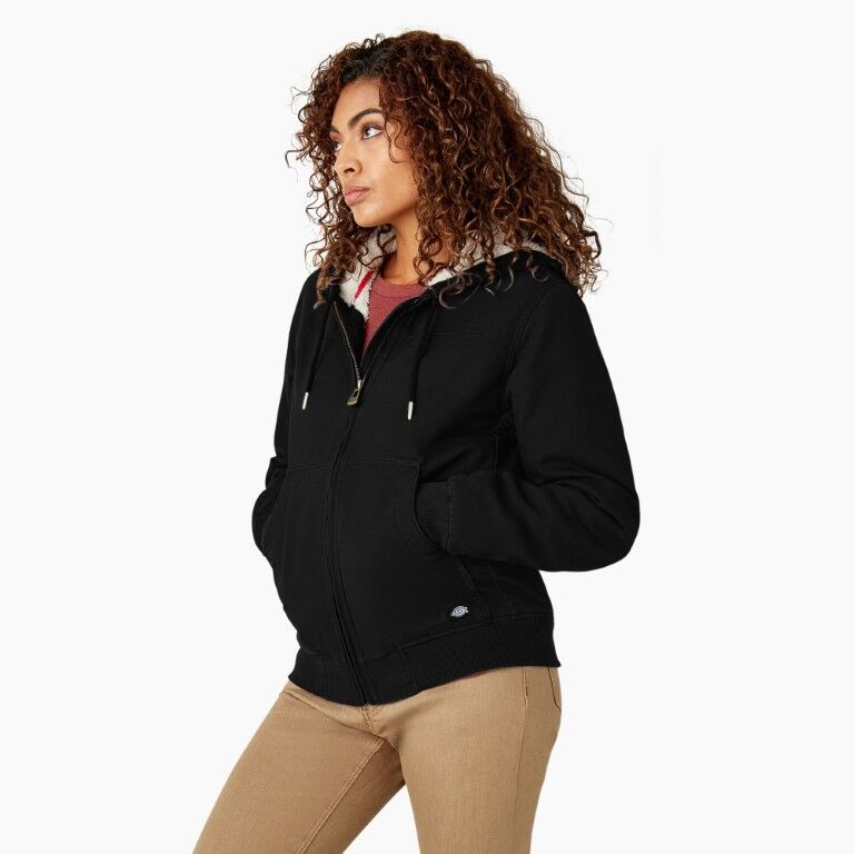Dickies Women's Fleece Lined Duck Canvas Jacket