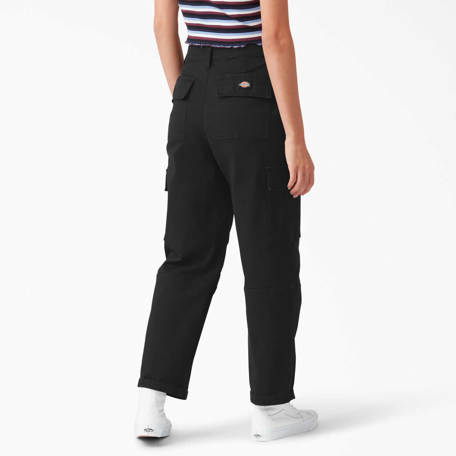 Dickies Women's Relaxed Fit Cropped Cargo Pants