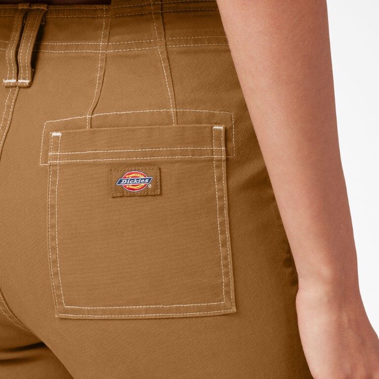 Dickies Women's Skinny Fit Cuffed Cargo Pants