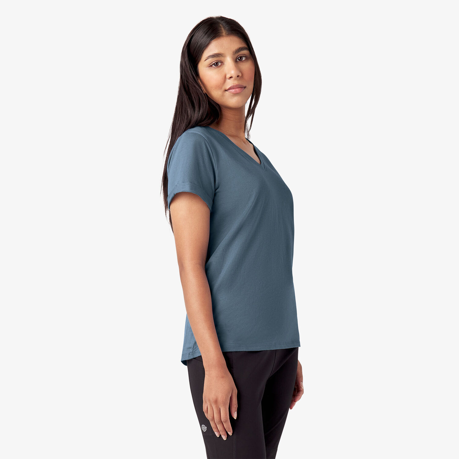 Dickies Women's V-Neck T-Shirt