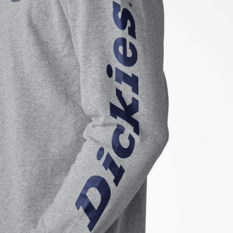 Dickies Men's Long Sleeve Heavyweight Logo T-Shirt