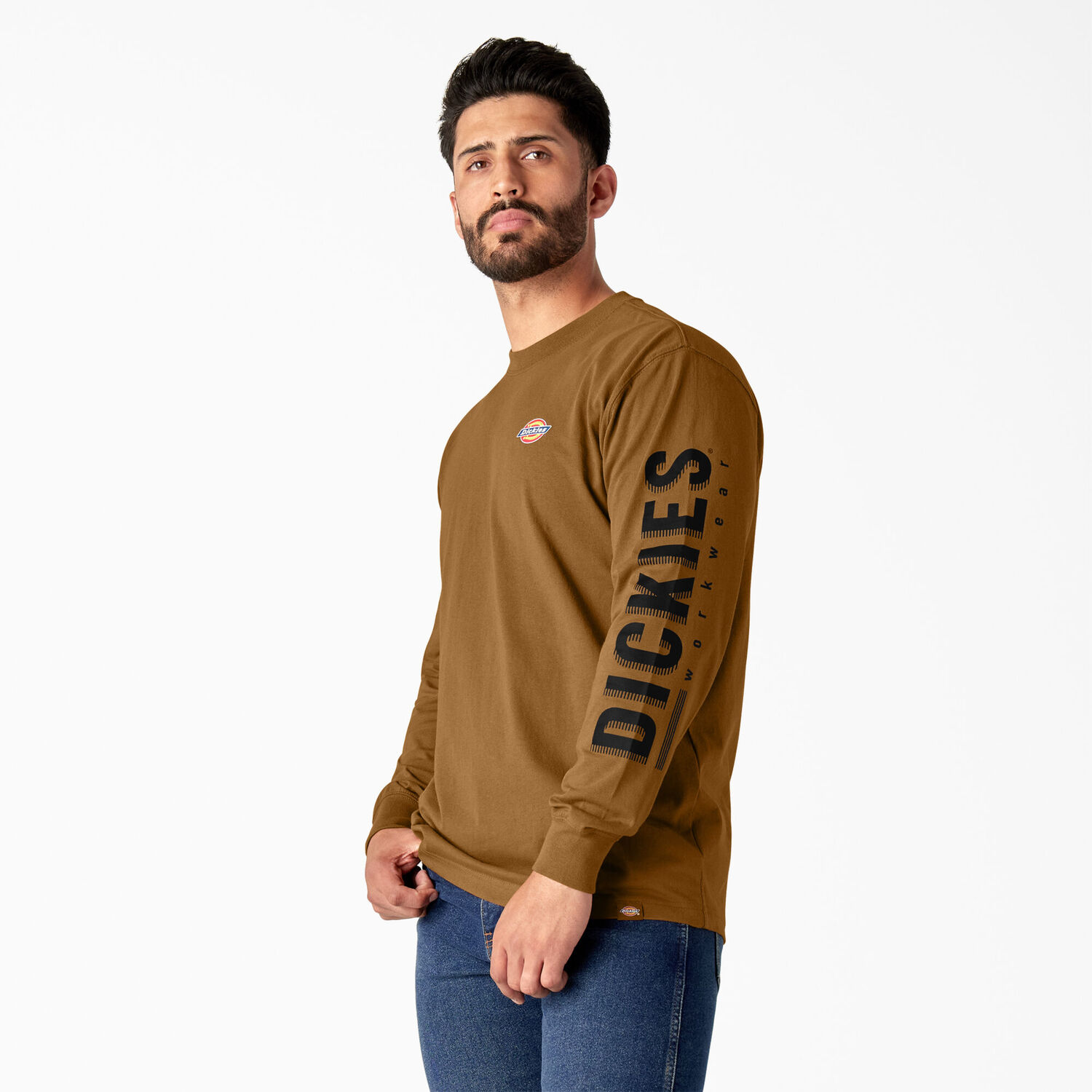 Dickies Men's Long Sleeve Workwear Graphic T-Shirt