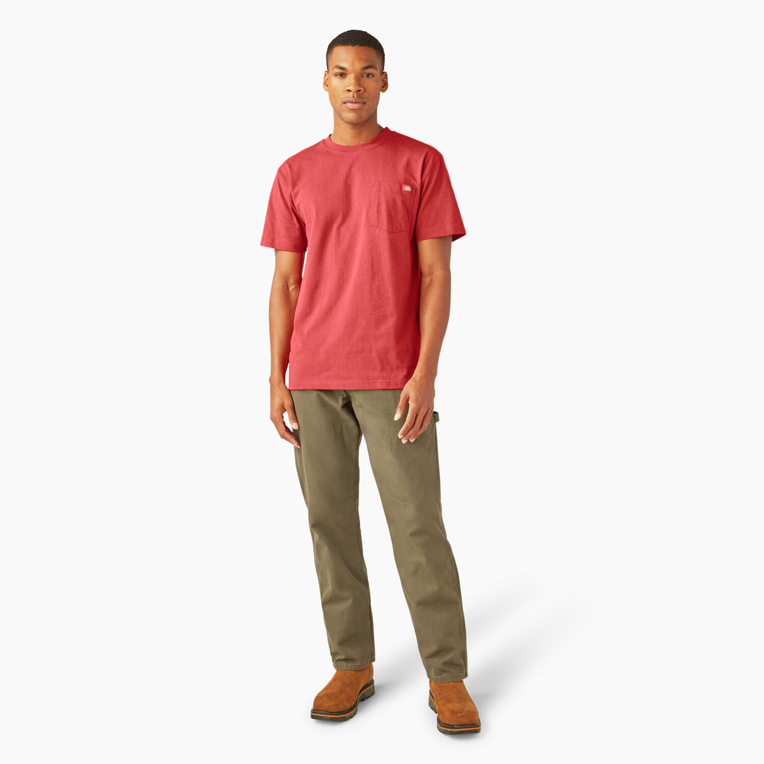 Dickie Men's Heavyweight Short Sleeve Pocket T-Shirt