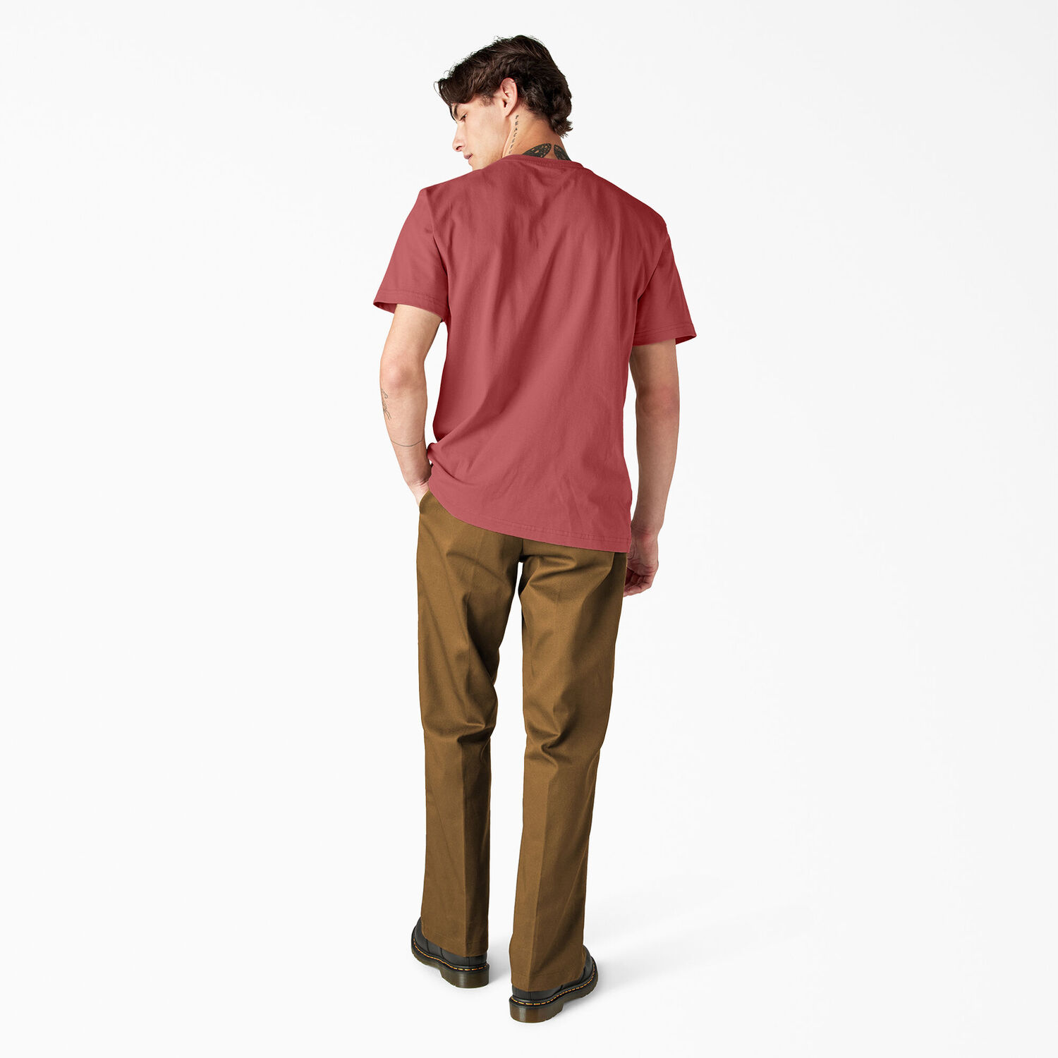 Dickie Men's Heavyweight Short Sleeve Pocket T-Shirt