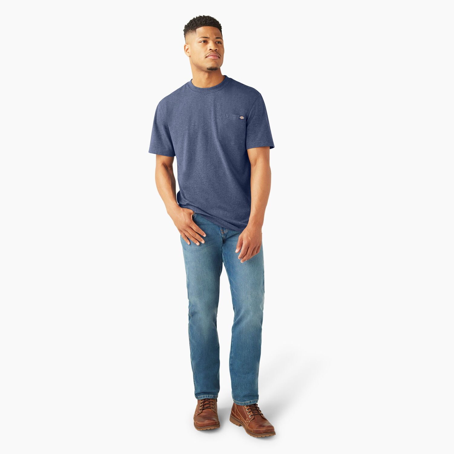 Dickie Men's Heavyweight Short Sleeve Pocket T-Shirt