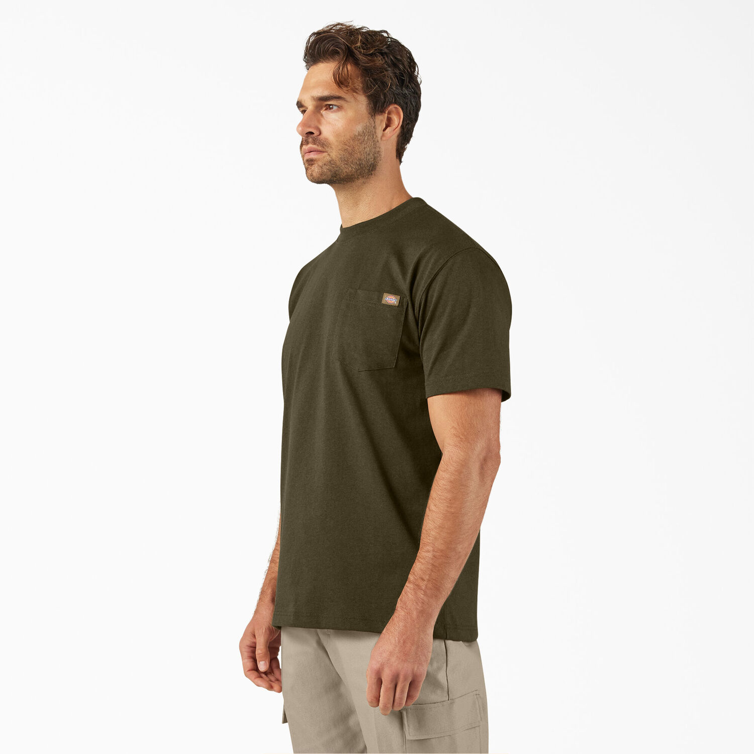 Dickie Men's Heavyweight Short Sleeve Pocket T-Shirt