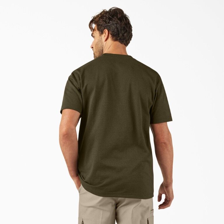 Dickie Men's Heavyweight Short Sleeve Pocket T-Shirt