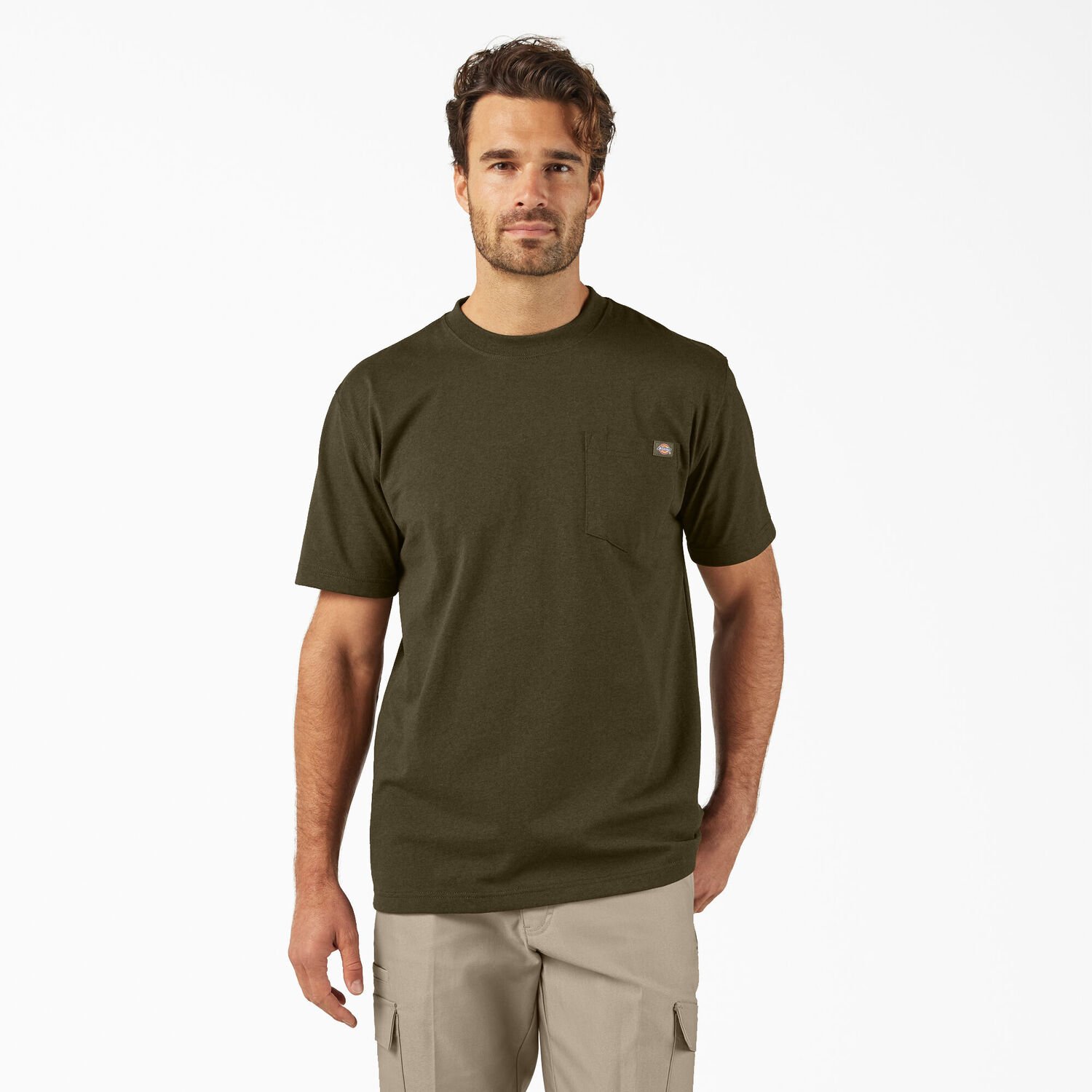 Dickie Men's Heavyweight Short Sleeve Pocket T-Shirt