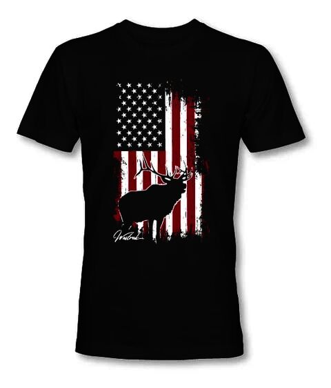 Westrek Hunting Men's Elk Flag Shirt