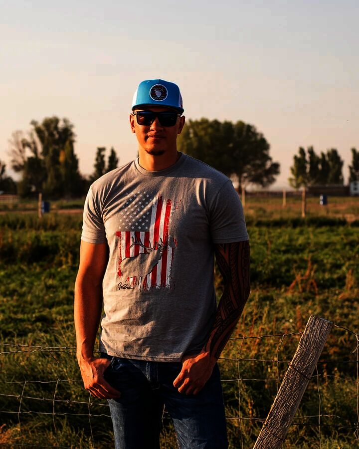 Westrek Hunting Men's Elk Flag Shirt