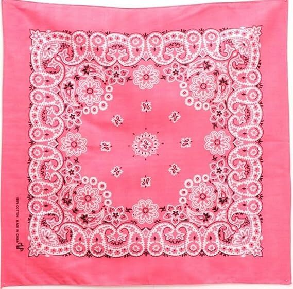 M & F Western Dark Pink Bandana