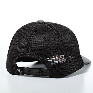 M & F Western Men's Ariat Flexfit 110 Southwest Design Cap in Grey