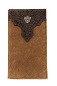 M & F Western Men's Ariat Rodeo Overlay Wallet