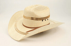 M & F Western Men's Ariat Bangora Hat in Tan