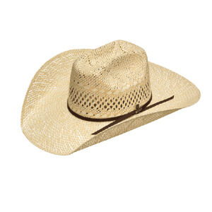 M & F Western Men's Ariat Twisted Weave Hat in Natural