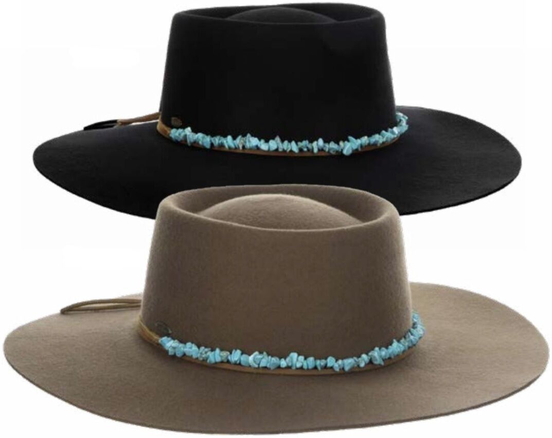 Scala Women's Lanna Wool Felt Gaucho Hat