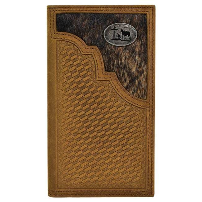 Justin Men's Hair On Rodeo Wallet