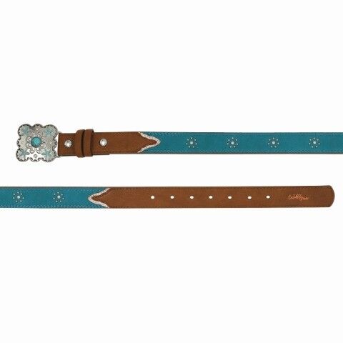 Catchfly Studio Brown Western Belt Large New Serape Inlay  display picture 2