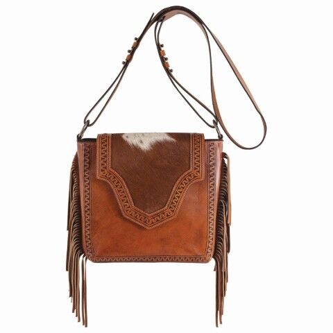 Justin Women's Hair On Crossbody Bag
