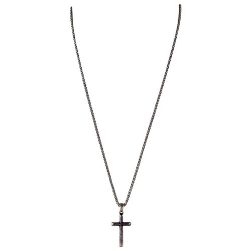 Justin Men's Damascus Cross Necklace