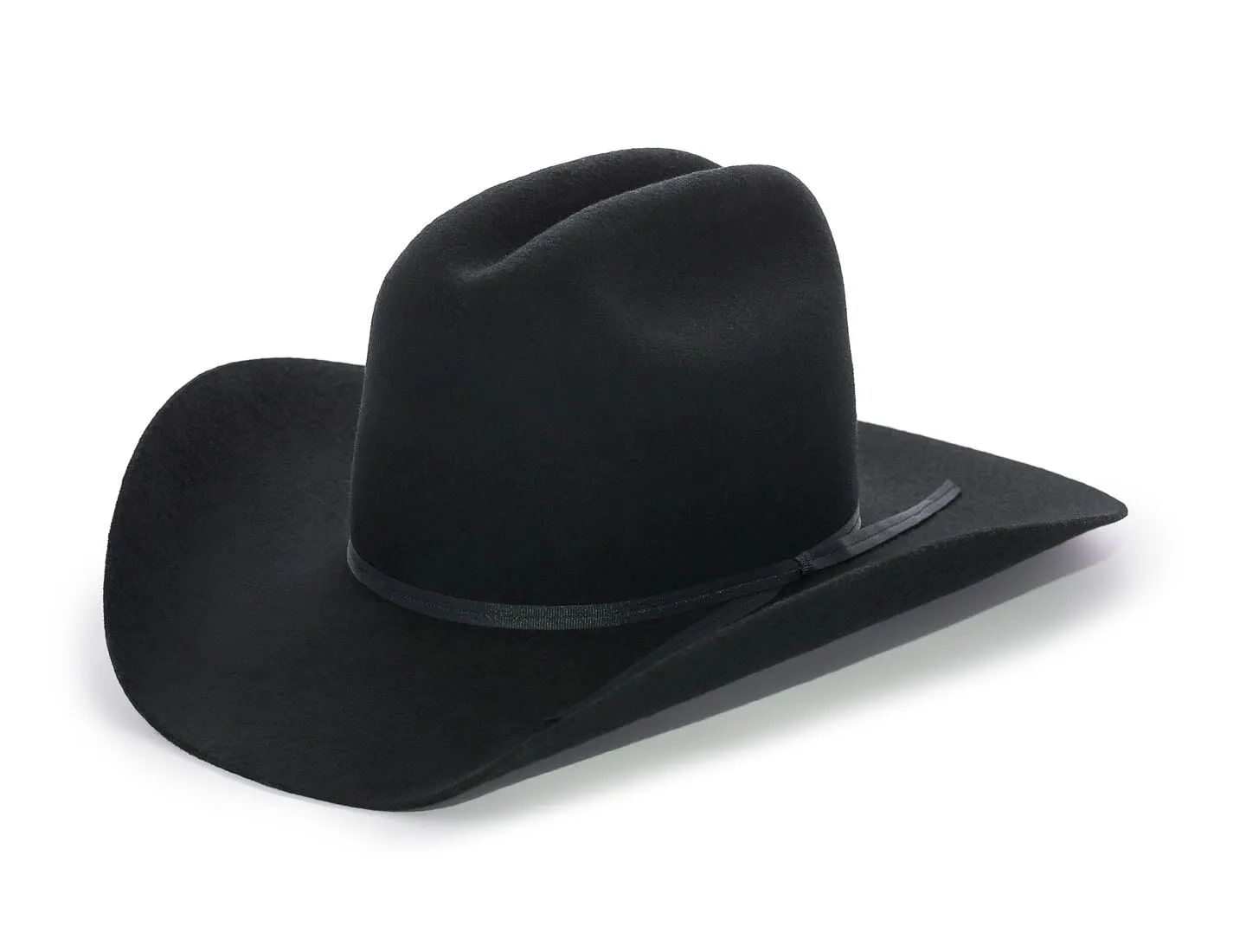 Master Hatters of Texas Youth Fox Wool Hat in Black