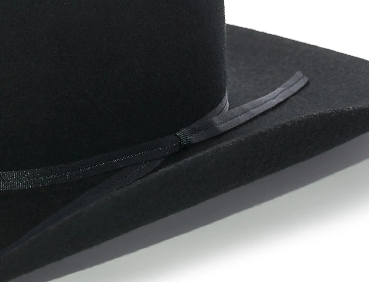Master Hatters of Texas Youth Fox Wool Hat in Black