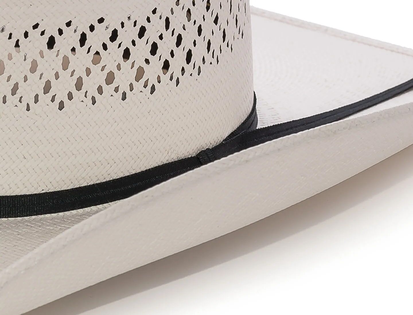 Master Hatters of Texas Men's Stockman Straw Hat in Ivory