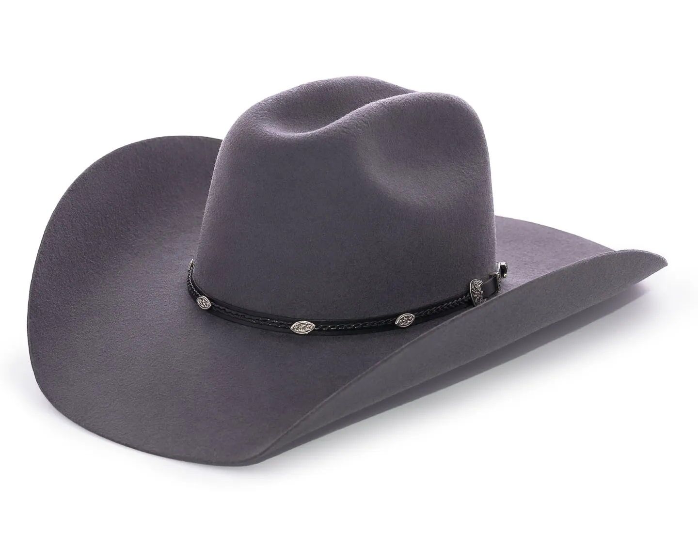 Master Hatters of Texas Men's Longview Wool Hat in Gun Metal