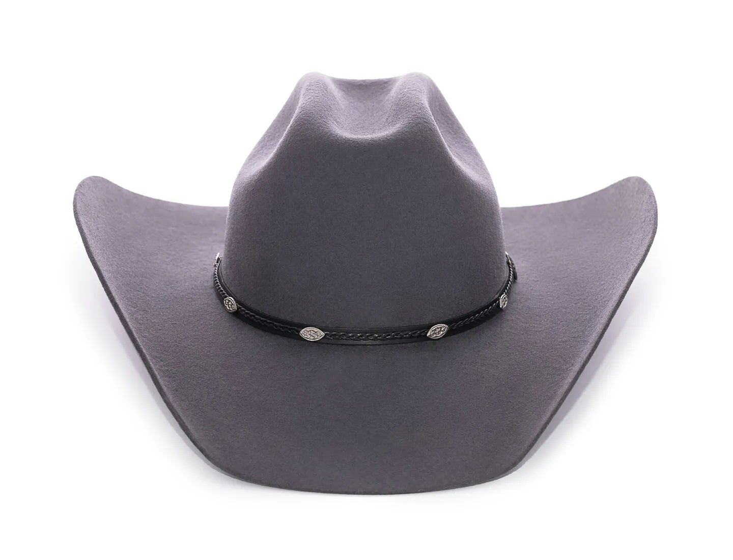 Master Hatters of Texas Men's Longview Wool Hat in Gun Metal