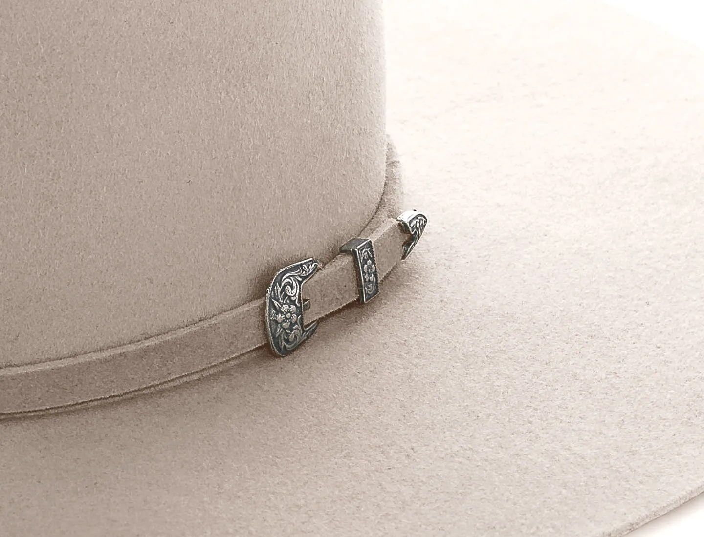 Master Hatters of Texas Men's Moab Wool Hat in Silverbelly