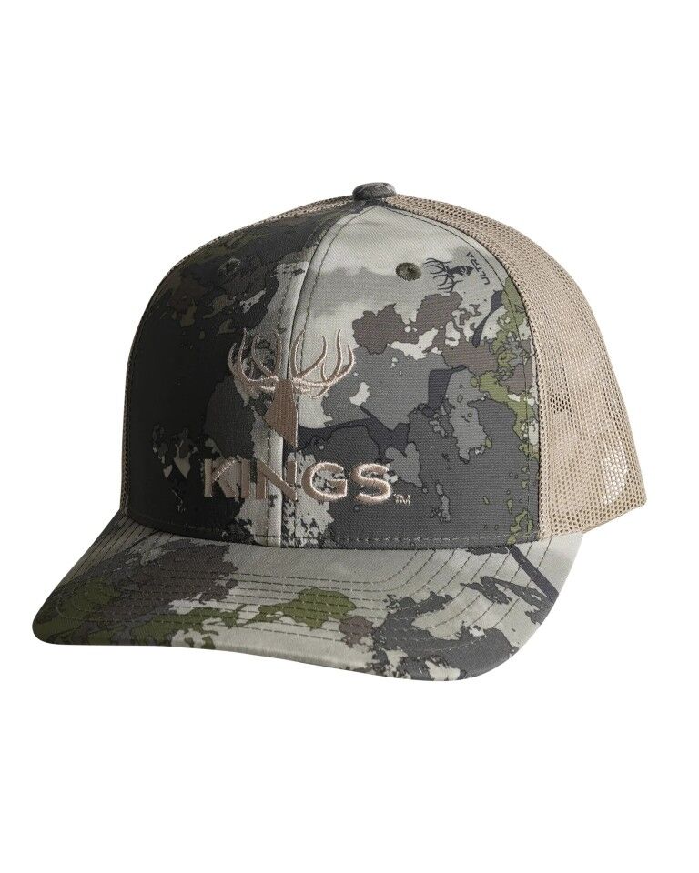 King's Camo Richardson Camo Logo Snapback Cap KC Ultra