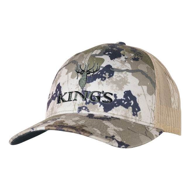 King's Camo Logo Richardson Camo Snapback Cap