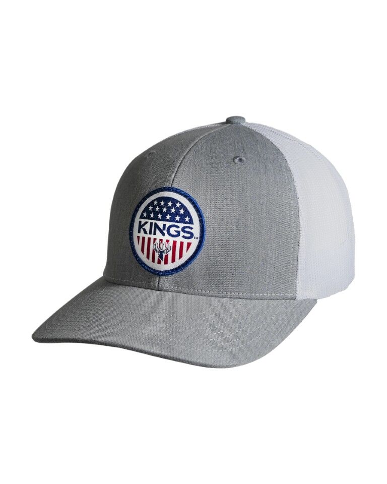 King's Camo Men's Patriot Badge Hat