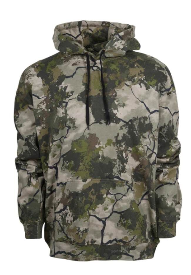 King's Camo Men's Classic Pullover Hoodie - Kc Ultra, M