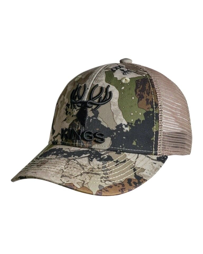King's Camo Men's Hunter Series Embroidered Mesh Hat