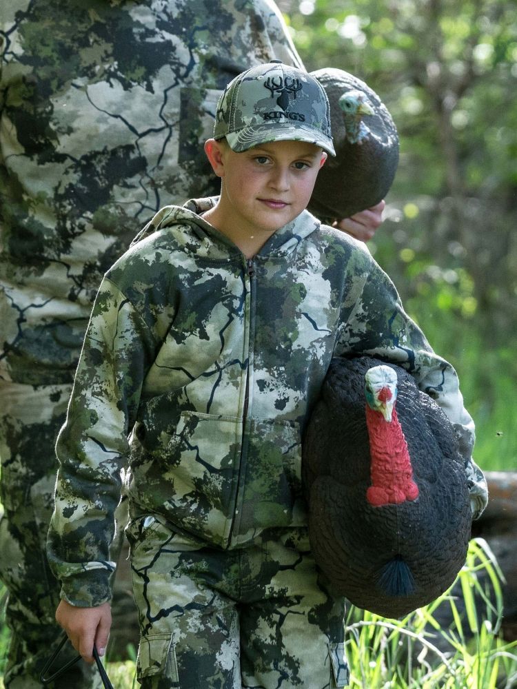 King's Camo Kids' Embroidered Hat